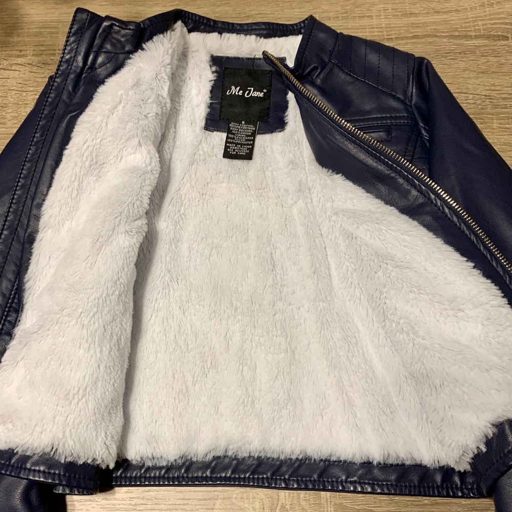 3 FOR $28 Navy Unisex Boy or Girl Jacket - Picture 4 of 5